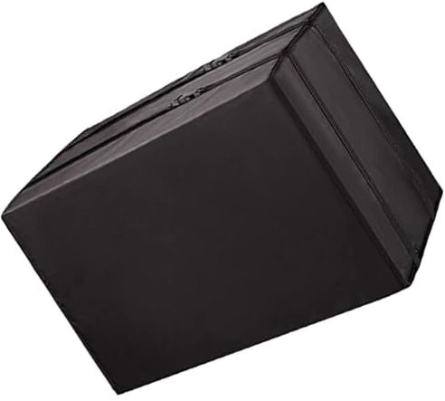 Garneck Window Air Conditioner Cover Air Conditioning Unit Window Seal Kit Air Conditioning Duct Wraps Outer Outdoor Covers Waterproof Foam Tape Portable Gazebo Mini Black Polyester