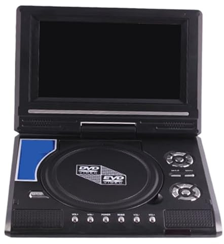 Lettore DVD 7 CD Da 8 Pollici Schermo Con Rotazione Di 270 Gradi Con Telecomando Cinema Da Viaggio Portatile Elettronico