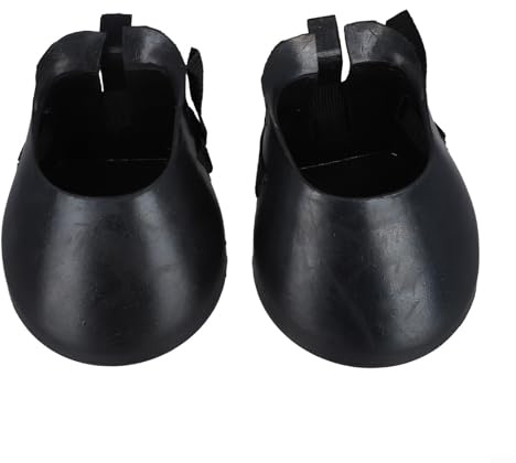 Hufschuhe für Pferde, Gummi, rutschfest, schützend, für Huf, zur Genesung, Verletzungen, Wundpflege, langlebig, schwarz, Hufabdeckungen plus Outdoor Ri (M)
