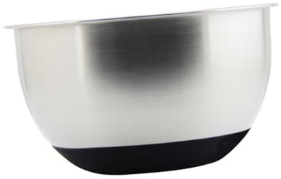 TOYANDONA Bol à Battre les Œufs Acier Inoxydable avec Fond Antidérapant Silicone Saladier Profond pour Salade de Fruits Mélangeur Stable pour Cuisine et Restaurant