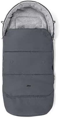 Joolz Footmuff - Stroller Accessory for Joolz AER+/Aer2 Buggy/Day+/Day2/Day3/Day5/Geo/Geo2/Geo3/Hub/Hub+/Hub2 Baby Strollers- All-Weather Companion - Warm & Cozy While On The Go (Stone Grey)