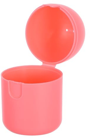 BAZEITFLOW Menstruationstassen Aufbewahrungsbox PP Klein Rosa Tragbares Etui für Damenhygiene Feuchtigkeitsgeschützt Reisetauglich