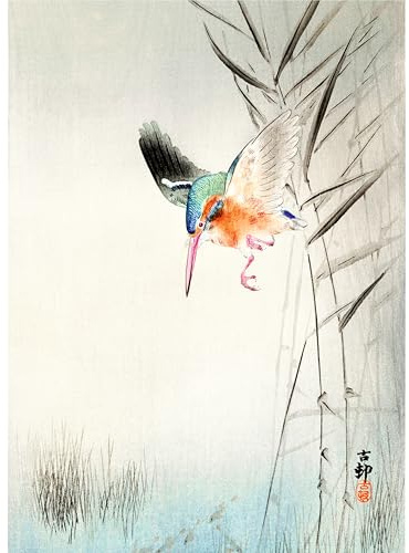 Kingfisher Papier de riz de plongée, 29,2 x 40,6 cm (A3+) – Papier de découpage pour meubles, supports mixtes, cartes et travaux manuels, découpage CRAFT KREATIVELY