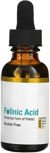 ZQHZSMKD Folinic | Acid | Gotas de leucovorina | Desarrollo normal del habla y el lenguaje: potente antienvejecimiento, antiarrugas