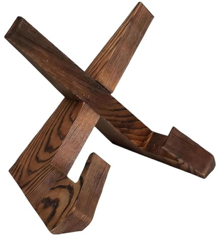 Supporto per Ricettario - In Legno Pieghevole Regolabile Rustico,Supporto per Tablet Ricette Riviste,Per Tablet Ricettario Riviste Foto Lastre Musicali Scrittoio Tavola Home