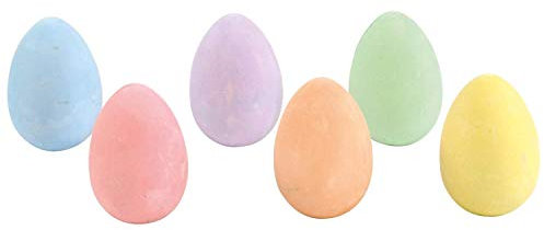 BUSDUGA Kreide in Ostereier Form, (12 Eier)