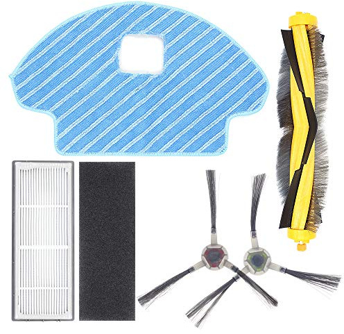DingGreat Ersatzteile Zubehör für ECOVACS DEEBOT OZMO 930 /ECOVACS DEEBOT DG36 Roboter Staubsauger Ersatzteile Hauptbürste Filter & Wischtücher für Roboter Staubsauger