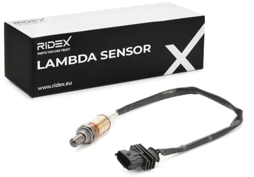 RIDEX 3922L0037 Lambdasonde Oxygen O2 Sensor Beheizt Kompatibel mit AUDI A4 Avant 8K5, B8 855341 93489974 855523