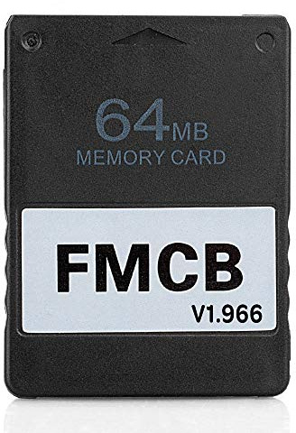 RGEEK 2023 Upgraded Free McBoot FMCB 1.966 PS2 Memory Card 64MB for PlayStation 2 PS2,Just Plug and Play, Help You to Start Games on Your Hard Disk or USB Disk