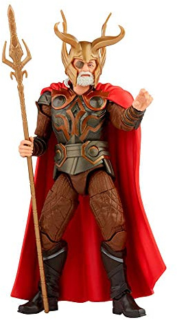 HASBRO Hasbro Marvel Legends Series 15 cm große Odin Action-Figur, Charakter aus der Infinity Saga, mit Premium-Design und 4 Accessoires Einheitsgröße