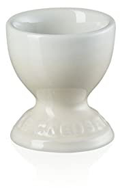 Le Creuset Portauovo in Gres Vetrificato, 9 g, 5.3 x 5.3 x 5.9 cm, Meringue