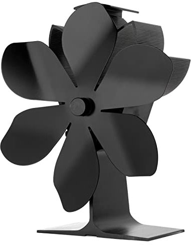 YTGER Termoventilatore della Stufa Alimentato | Ventilatore per Camino Alimentato a Calore,Ventilatore del Camino Ventilatore del Fuoco per Piano Cottura a Legna, Ventilatore Silenzioso del Camino