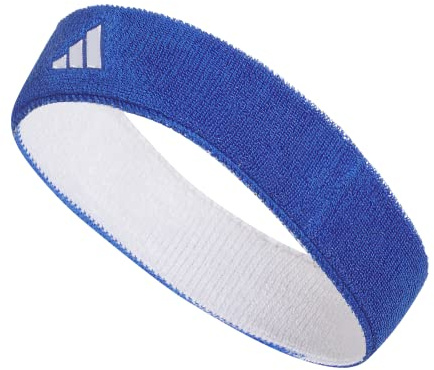 adidas Interval Reversible Headband, Team Royal Blue/White/2, One Size