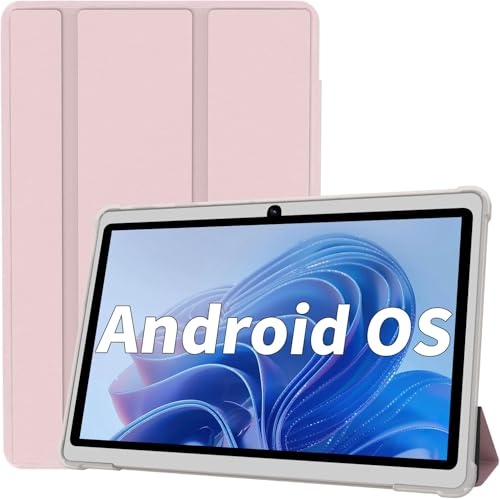 HNVHNV Tableta Android 15 de 7 pulgadas, 9 GB de RAM, 32 GB de ROM, 1 TB de expansión, procesador de cuatro núcleos, batería de 3000 mAh, cámara dual, WiFi, Bluetooth, GMS, funda a prueba de caídas
