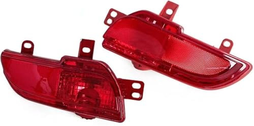 Generisch Baugruppe Rücklichter Für Peugeot 206 207 2009-2014 Hinten Bumper Licht für reverse Ohne Birne(Left and right)