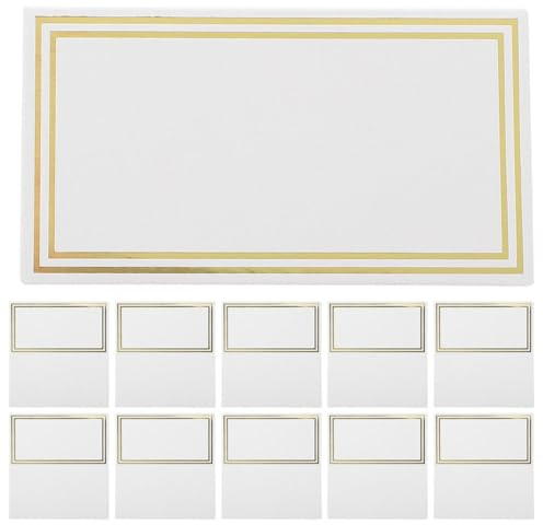 LABRIMP 80 piezas Tarjetas de Lugar para Bodas Tarjetas de Nombre Elegantes con Acabado para Celebraciones y Banquetes para Eventos y Diseño