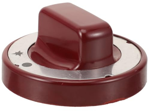 YOSADIER Perilla Roja Resistente Al Calor Para Cocina De Gas Reemplazo Duradero De Mando Para Estufa Doméstica y Restaurante Fácil De Instalar y Operar