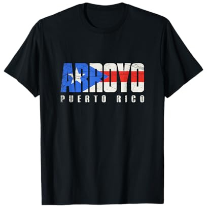 Arroyo Puerto Rico, Bandera puertorriqueña Camiseta