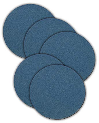 5 Klett- Schleifscheiben 400 mm für Stahl und Edelstahl K40, made in Germany