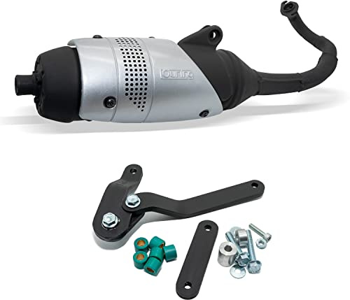 Auspuffanlage LeoVince Touring für Kymco Dink, People, Super9 AC ab 2004, Yup 50, Vitality 50