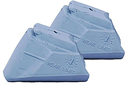 Rollerblade Standard Nicht Markieren Scheibenbremse –, Inline Skates (2 Pack), grau