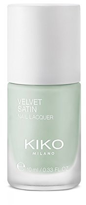 Kiko Make Up Milano Velvet Satin Nail Lacquer Nr. 694 Honeydew Melon Inhalt: 10ml Nail Polish Nagellack für ein halbmattes Velvet-Finish