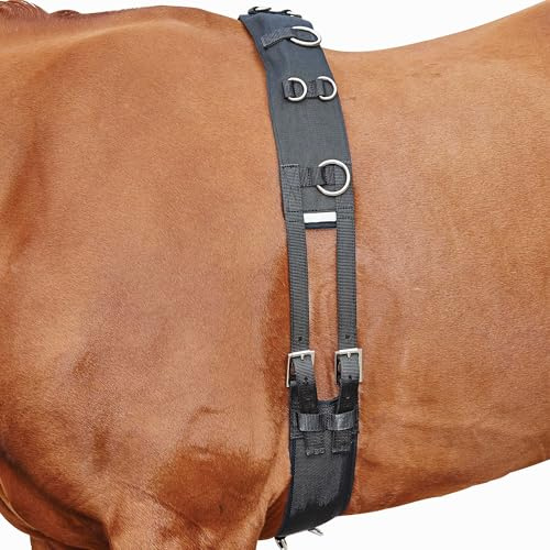 Kincade Fleece Padded Lunge Roller Cob Black