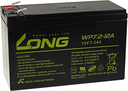 KungLong Bleiakku WP7.2-12A F2 VDs, 12V, Lead-Acid