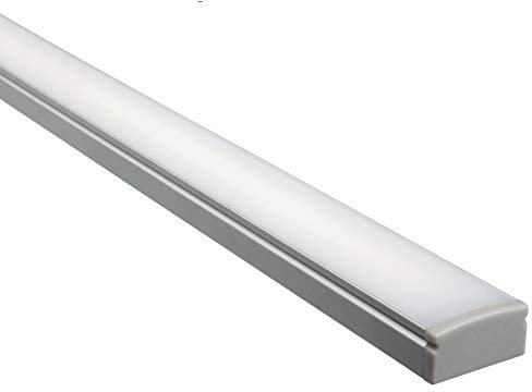 EHOS T02 - Lampada LED sottopensile 400mm per interno casa. In alluminio in finitura anodizzata. Accensione/Spegnimento touch. Luce naturale (4100° K). Driver 10W incluso (1)