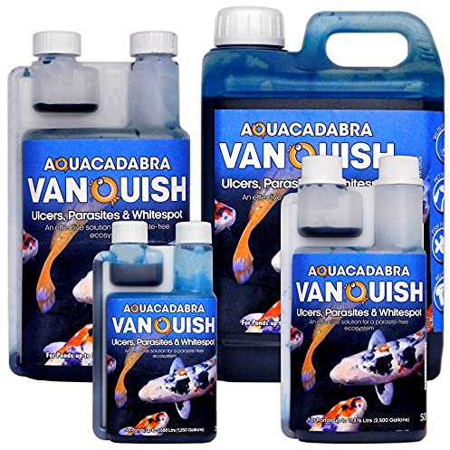 Aquacadabra Vanquish Ulcer Parasite and Whitsepot Pond Water Solution 2.5L