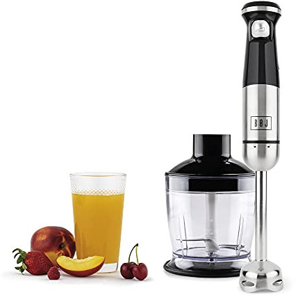 BOJ Hand blender with stainless steel blades (HB-1200)