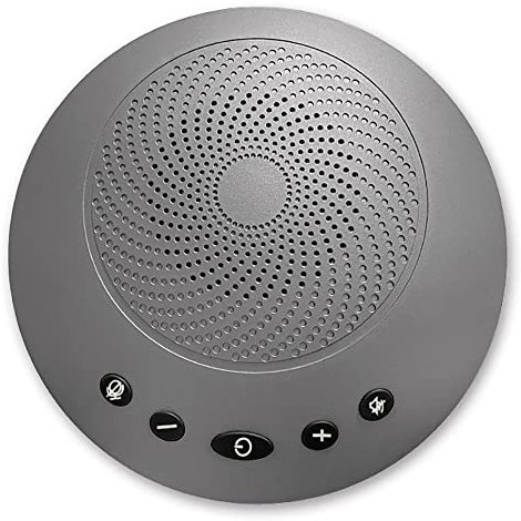 Micrófono con Altavoz For Conferencias, Captación De Voz Mejorada De 360°, Bluetooth Y USB Plug & Play, Conferencia De 8 A 10 Personas, Compatible con Zoom, MS Team, Skype, Webex