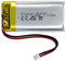DC 3.7v 750mah 902040 batería Recargable de polímero de Litio, Adecuada para Productos electrónicos DIY 3.7-5v, batería incorporada de 2 Cables y lámparas LED