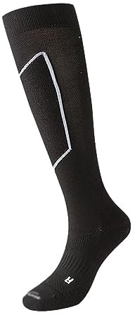 Fechtsocken Fechtstrümpfe for Männliche Und Weibliche Fechter Geeignet (Dicke : Black, Size : EU35-39)