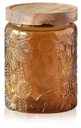 Kiss Me Vintage Glass Jars With Lid 700ml Airtight Colored Mason Jar