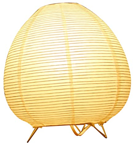HOMSFOU Schreibtischlampe Kleine Tischlampe Schreibtischlampen Schreibtischlampe Tischlampen Japanische Lampe Lampen Für Schlafzimmer Lampenschirme Aus Reispapier Nachttischlampe