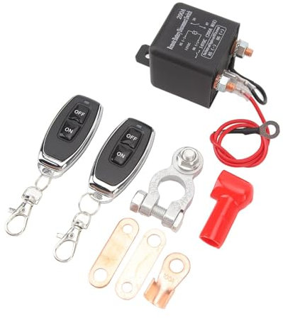 Ferngesteuerter Batterietrennschalter, Auto-Stromversorgungssystem mit Fernbedienung Ausschalten, Batterielebensdauer Schützen, Standard-Aus-Einstellung, Energieeffizient (mit