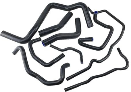 manguera de intercooler Kit de mangueras de radiador de silicona para Volkswagen (1999-2006) y Golf Mk4 1.8T Turbo (9 unidades) Manguito Turbo