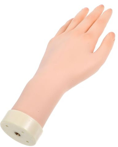 DOITOOL Handmodell Für Schmuckdisplay Flexible Simulationshandstütze Realistische Fake-handfigur Mannequin-schmuckständer Für Ringhalter Und Armbänder
