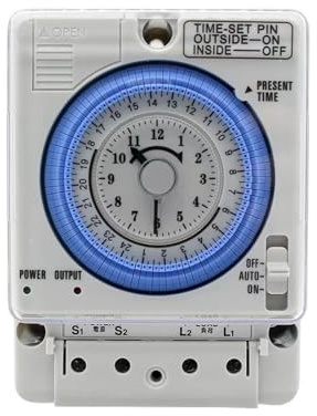 1pc TB35N 100-240V 20A Rail DIN Chauffe-Eau Minuterie Programmable Interrupteur Contrôleur de Temps Minuterie Mécanique Interrupteur
