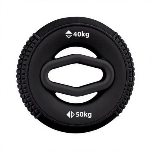 VORCLIX Hand Grip Trainer for Strengthening,enhances grip strength, relieves stress and anxiety,dual resistance, and suitable for both men and women (Black)