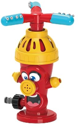 Irrigatore per esterni per,Irrigatore da giardino all'aperto con forma di bocca antincendio | Rotante cortile, Giocattolo spruzzatore per l'estate, Regali di Giocattoli 'acqua del prato del