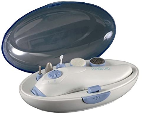 ARDES | ARM283A Set Manicure-Pedicure Batteria Ricaricabile Fresa Lima Unghie Professionale Kit Unghie Completo, Asciuga Smalto Elettrico, Coperchio Antipolvere, Ideale Per Viaggio O Idea Regalo