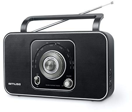 Radio portable - Tuner Analog FM/MW - Antenne FM téléscopique - Aliment MUSE - M069R