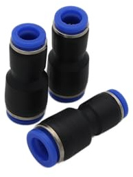 Pneumatik Reduzierung IQS 3er Set 8-10mm Schlauchdurchmesser 8 und 10mm Druckluft-Verbinder
