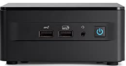 ASUS NUC 12 Pro, Mini PC Intel i7-1260p, RAM da 64 GB DDR4-3200, SSD M.2, Scheda Grafica Intel Iris Xe, Wi-Fi 6E, Bluetooth 5.3, Compatibile con Windows 10 e Windows 11 Home, Nero