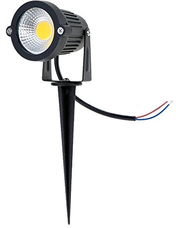 KJKVIVH IP65 Outdoor Landscape LED Lawn Light Garden Spotlight 5W 12V AC DC