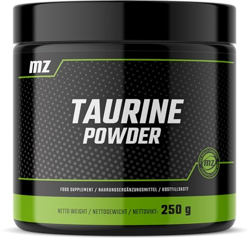 Taurine Powder 250g - Amino Acid Taurine 900 mg per Serving - 277 Servings per Pack - Diet Supplement - by MZ