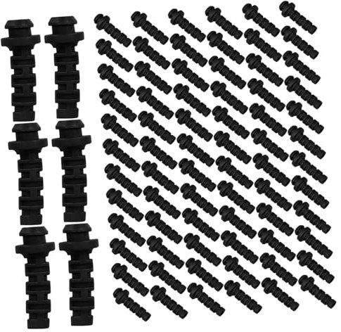 CANIGHT 10 Stücke Abs Material Spiralkabelverschraubung Zugentlastung Protektoren Für Datenkabelende
