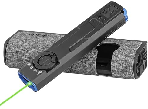 IMALENT GR35 Flat EDC Rechargeable Torch, 2,800 Lumens, 426m Beam, White Green UV and Red Light, Magnetic Clip, IP67